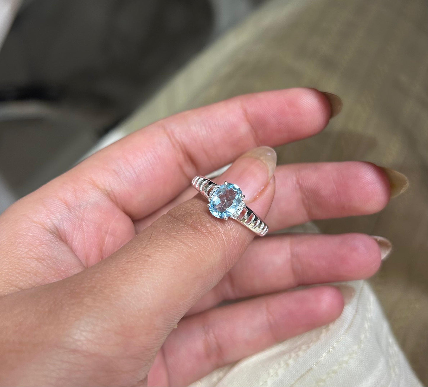 Blue Stone Ring
