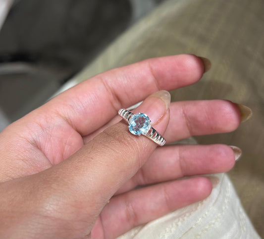 Blue Stone Ring
